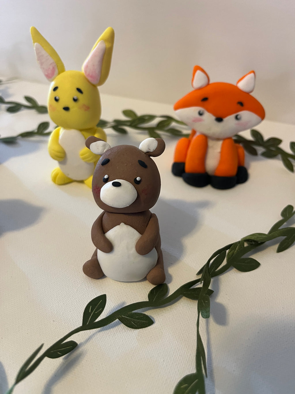 Woodland Animal Cake Toppers