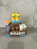 Noah’s ark cake topper