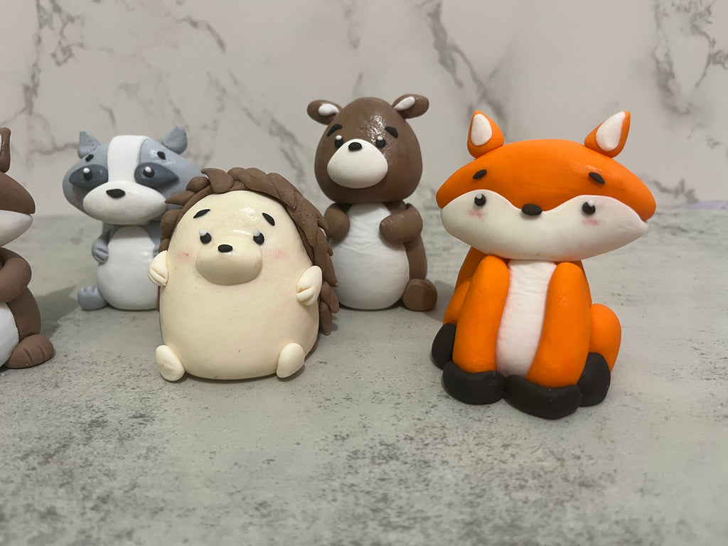 Woodland Animal Cake Toppers
