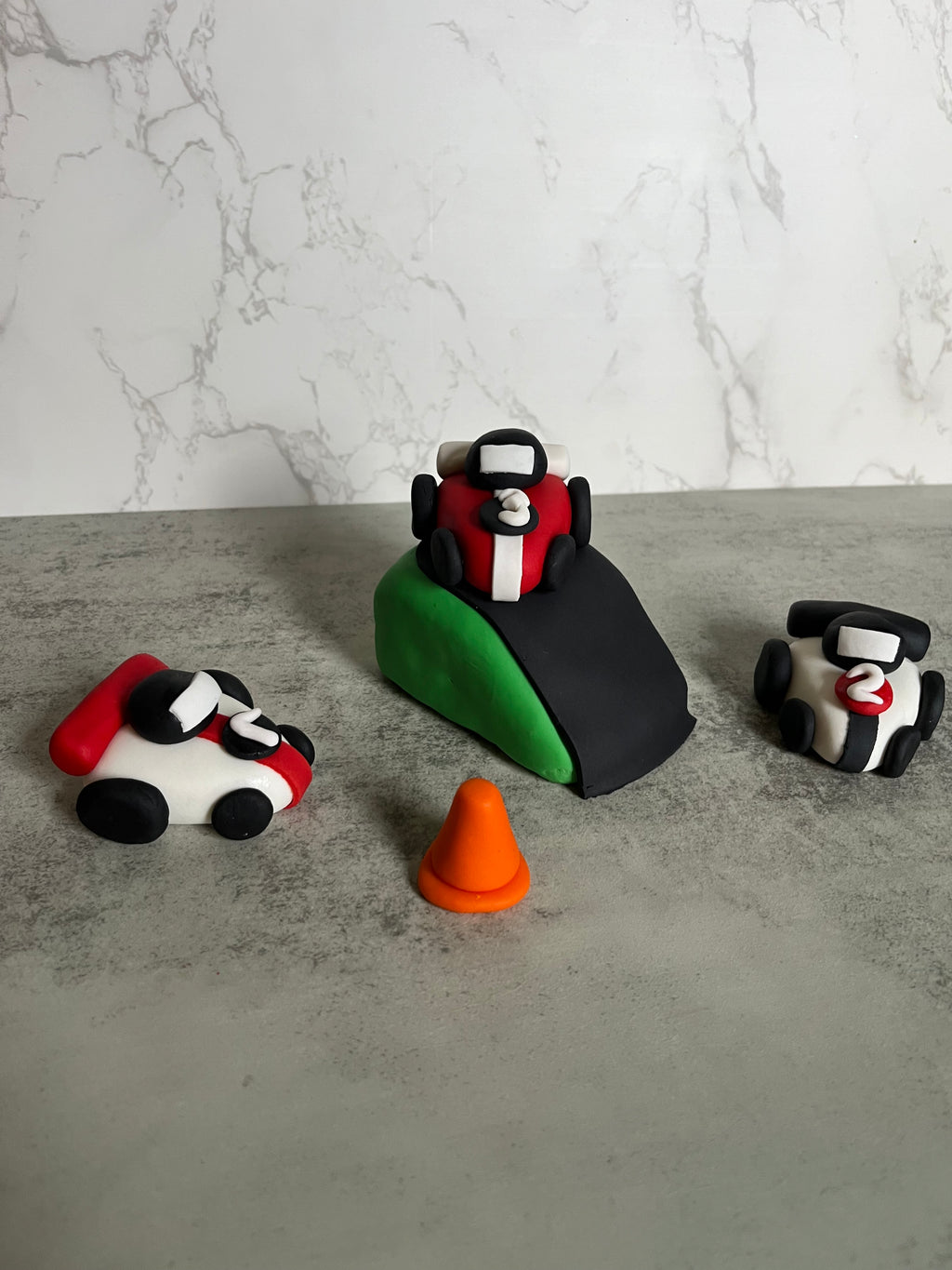 Race Cars Cake Toppers